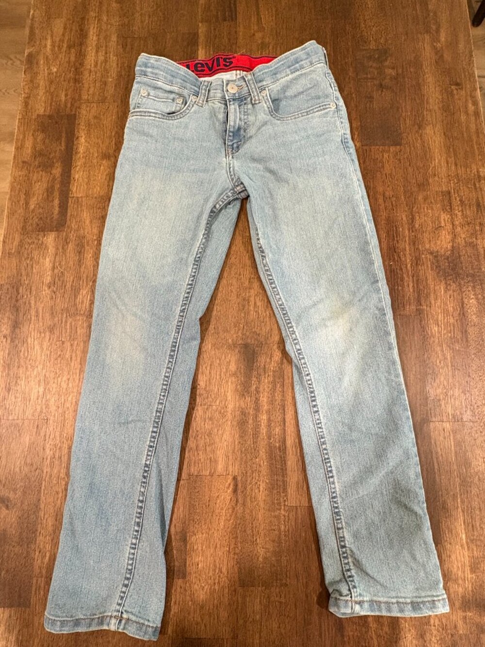 Levi's 511 Boys Jeans Size 10 Light Wash
